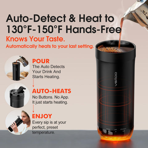 VSITOO S5 app control enables easy temperature adjustments anywhere.