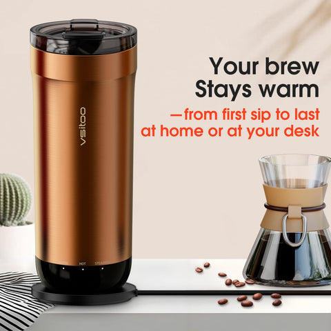 VSITOO S5 car charger keeps drinks warm on the go
