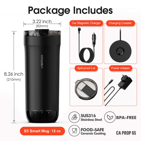 VSITOO S5 ergonomic design suits home, office, and outdoors.