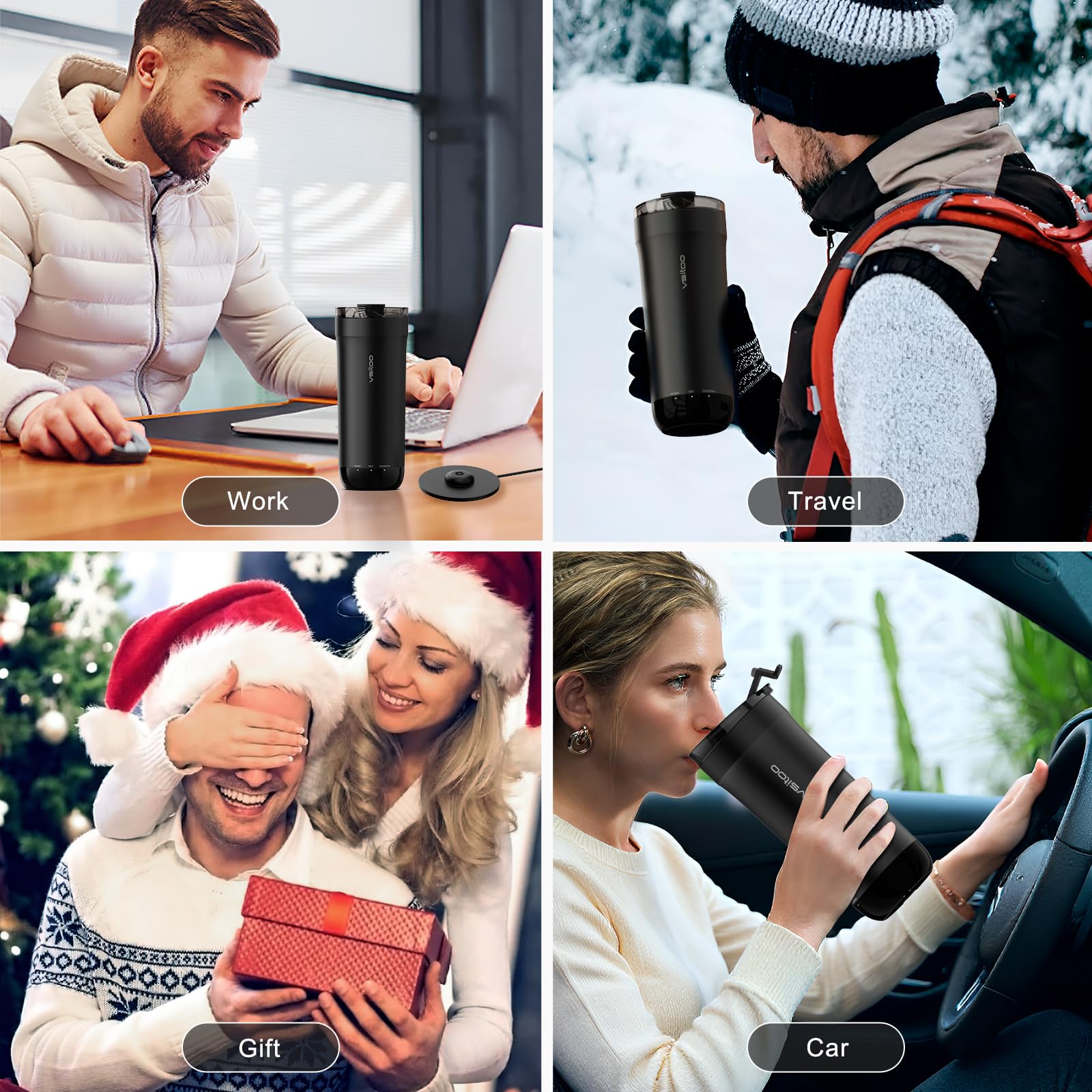 VSITOO S5 stylish gift choice for coffee lovers.