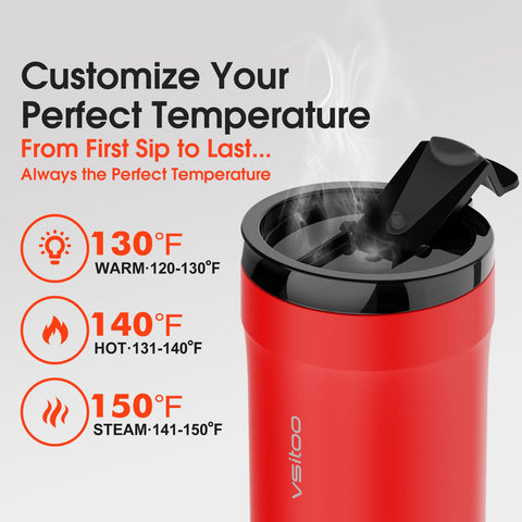 VSITOO S5 car charger enables on-the-go warmth