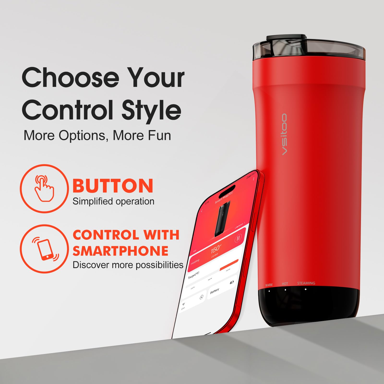 VSITOO S5 IPX7 waterproof design handles everyday use