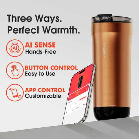 VSITOO S5 stainless steel body is durable and easy to clean