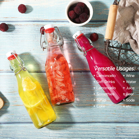 VSWINGBO vanilla extract bottle showcases clear glass for easy monitoring