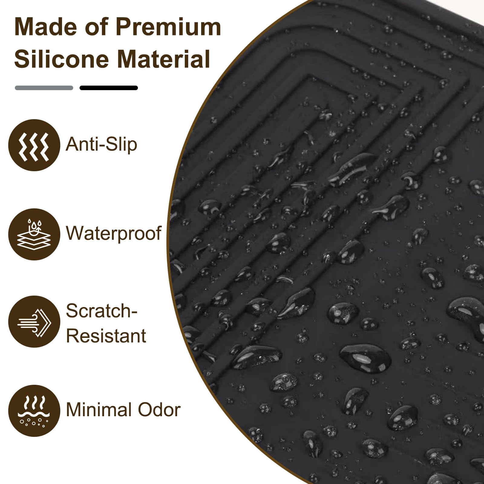 vtobryzn durable-mat withstands daily use and high temps for consistent results