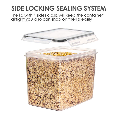 Vtopmart 24 reusable labels help label flour, sugar, and spices.