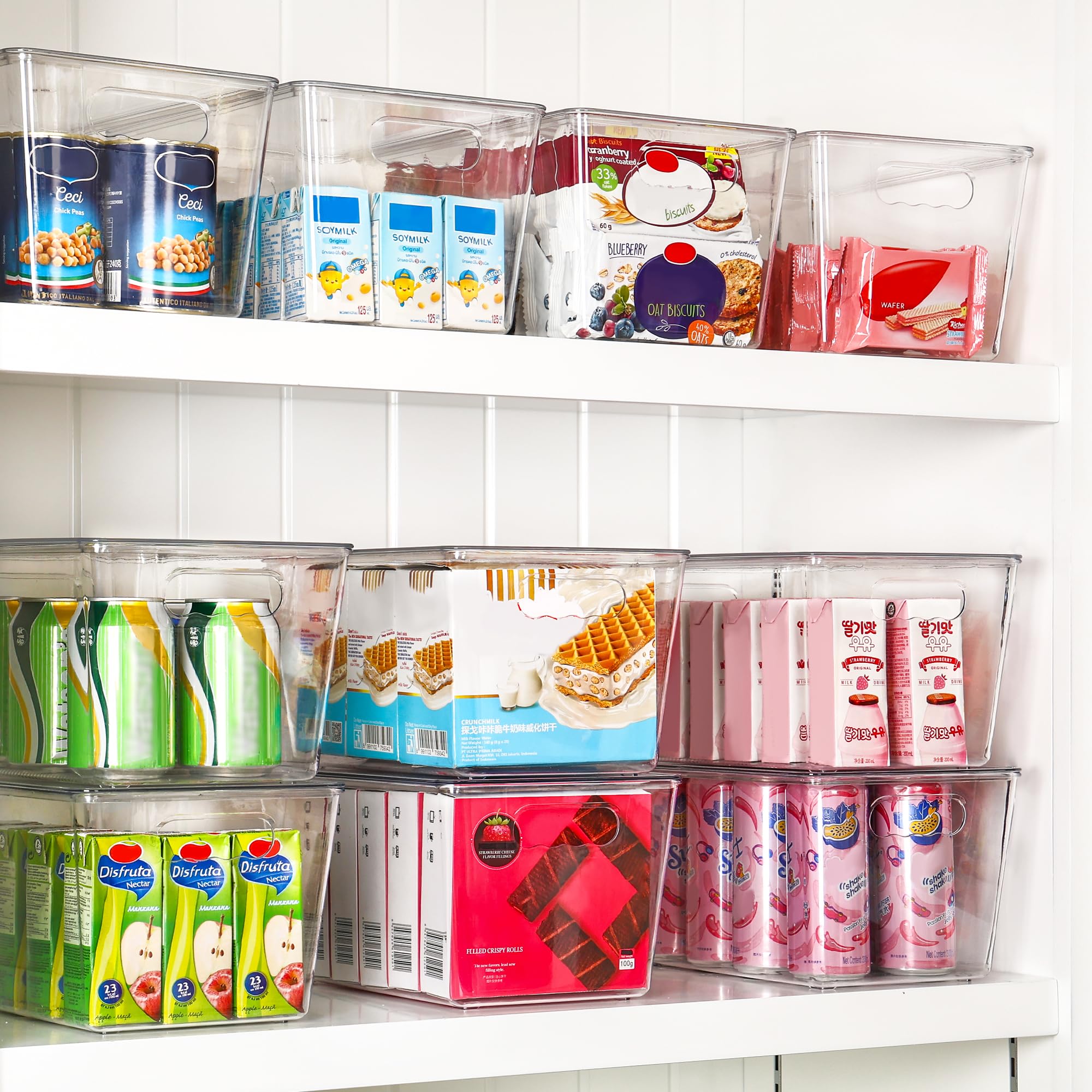 Vtopmart bin in fridge organizer for quick access to items.