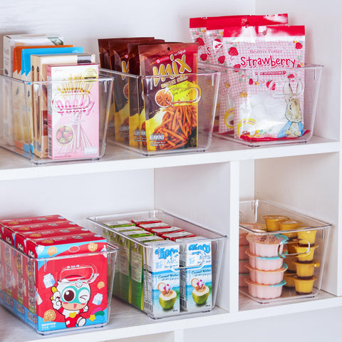Vtopmart BPA-free durable bin for safe pantry storage.