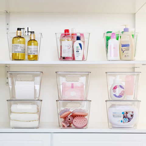 Vtopmart BPA-free durable polyethylene bin for safe daily use.