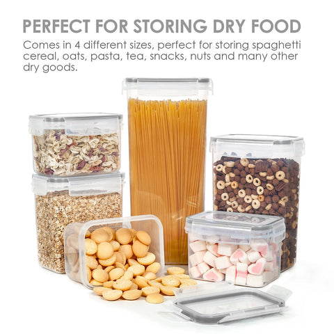 Vtopmart BPA-free durable plastic ensures safe, long-lasting kitchen organization.