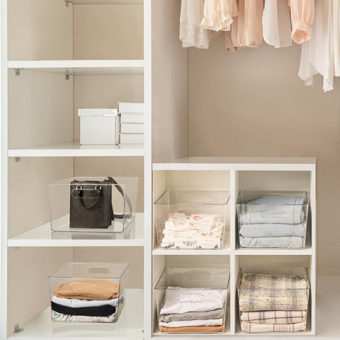 Vtopmart cube storage bin keeps toys and crafts tidy.