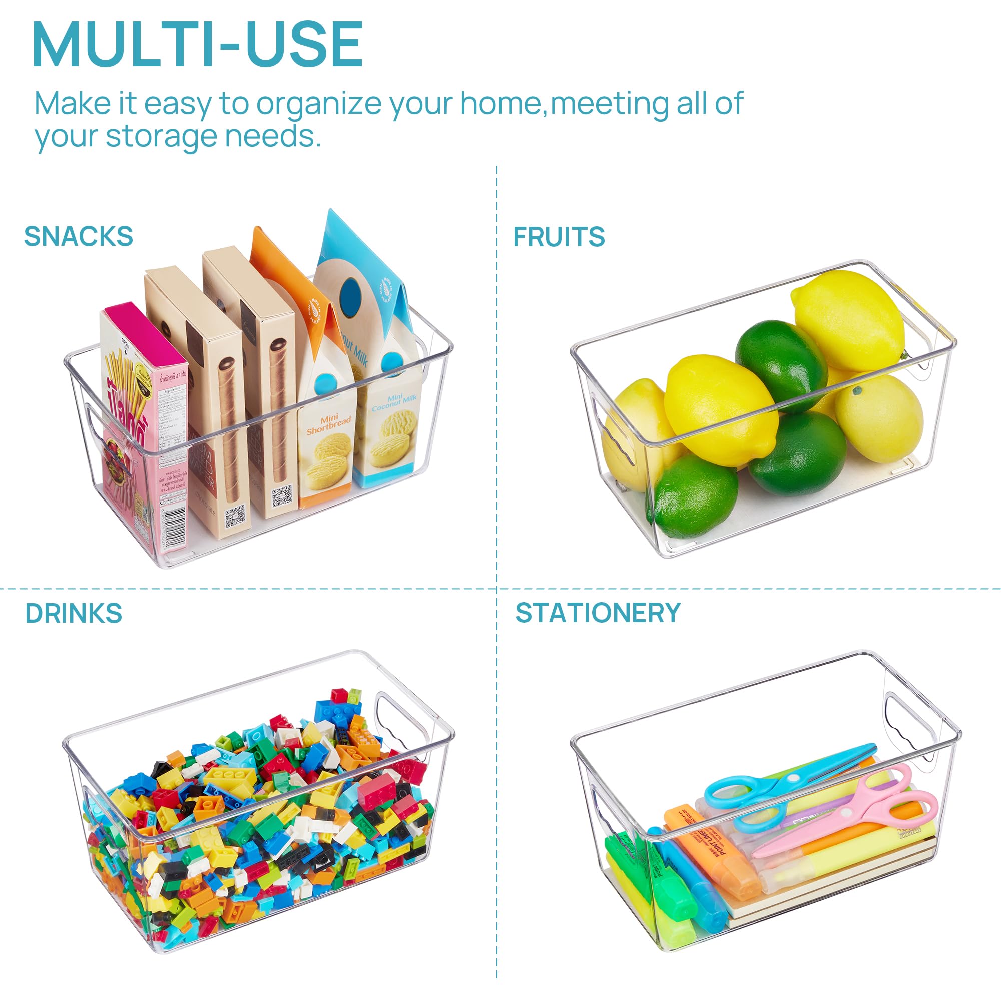 Vtopmart dry goods bin ideal for snacks and baking ingredients