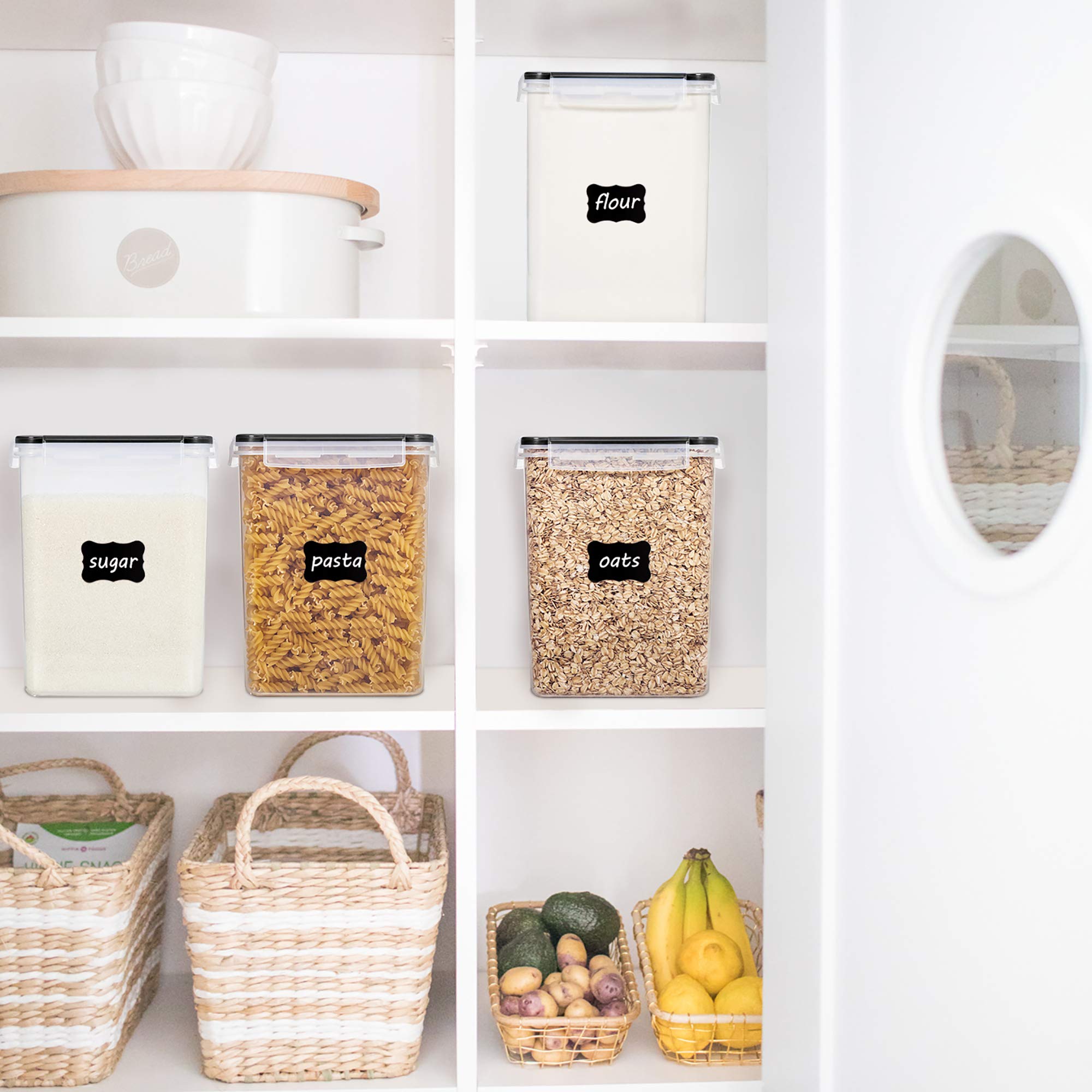 Vtopmart lids are easy to clean and keep things organized