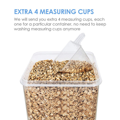 Vtopmart 24 reusable labels help prevent mix-ups in the pantry.