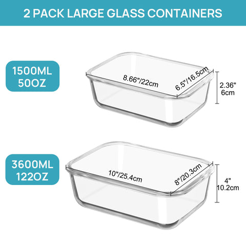 Vtopmart 1.5L meal prep container ideal for leftovers and lunches