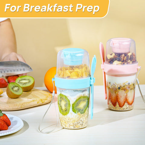 Vtopmart silicone-seal lids prevent spills while traveling