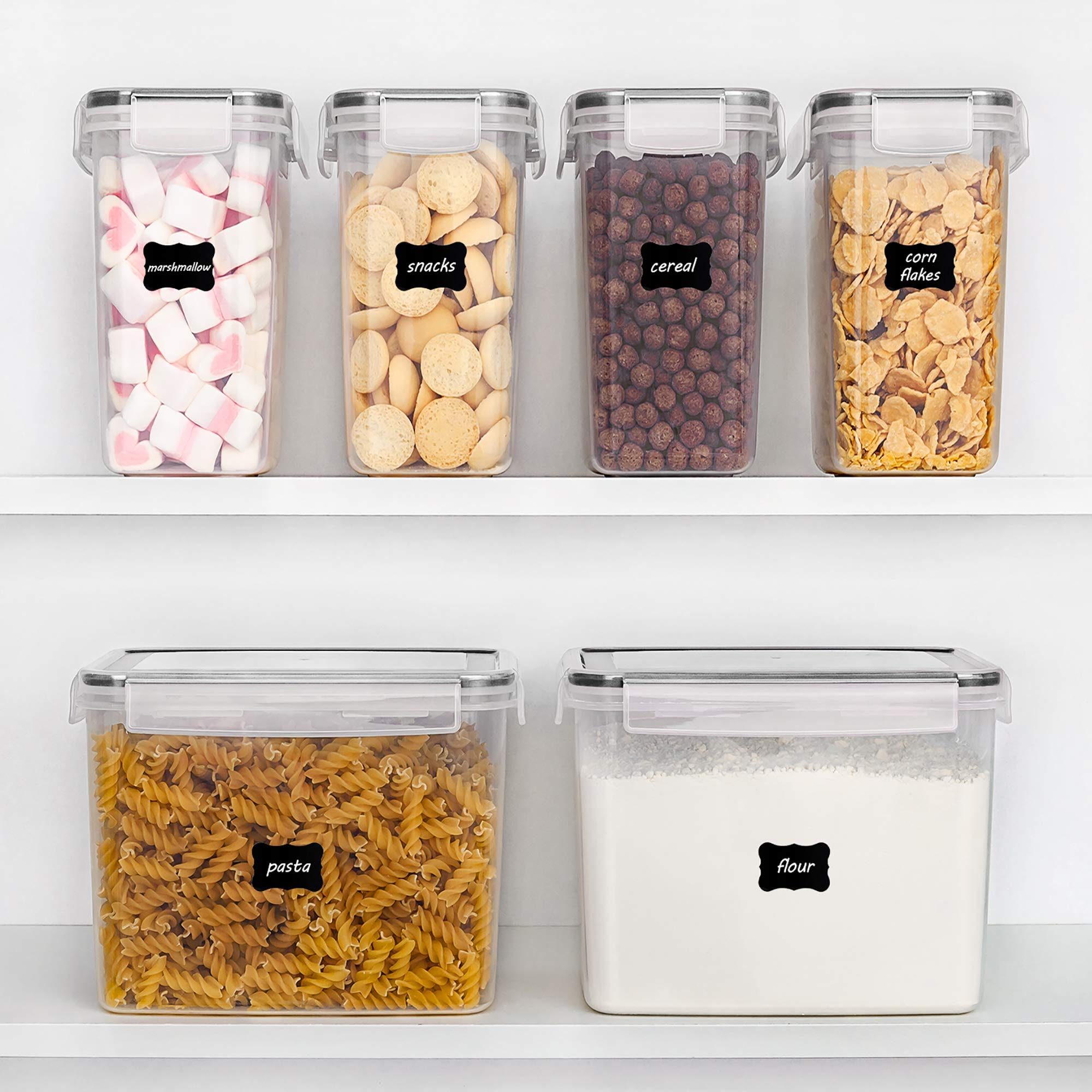 Vtopmart sugar flour baking storage keeps essentials in one place.