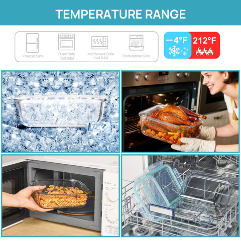Vtopmart versatile container suitable for Thanksgiving meal prep