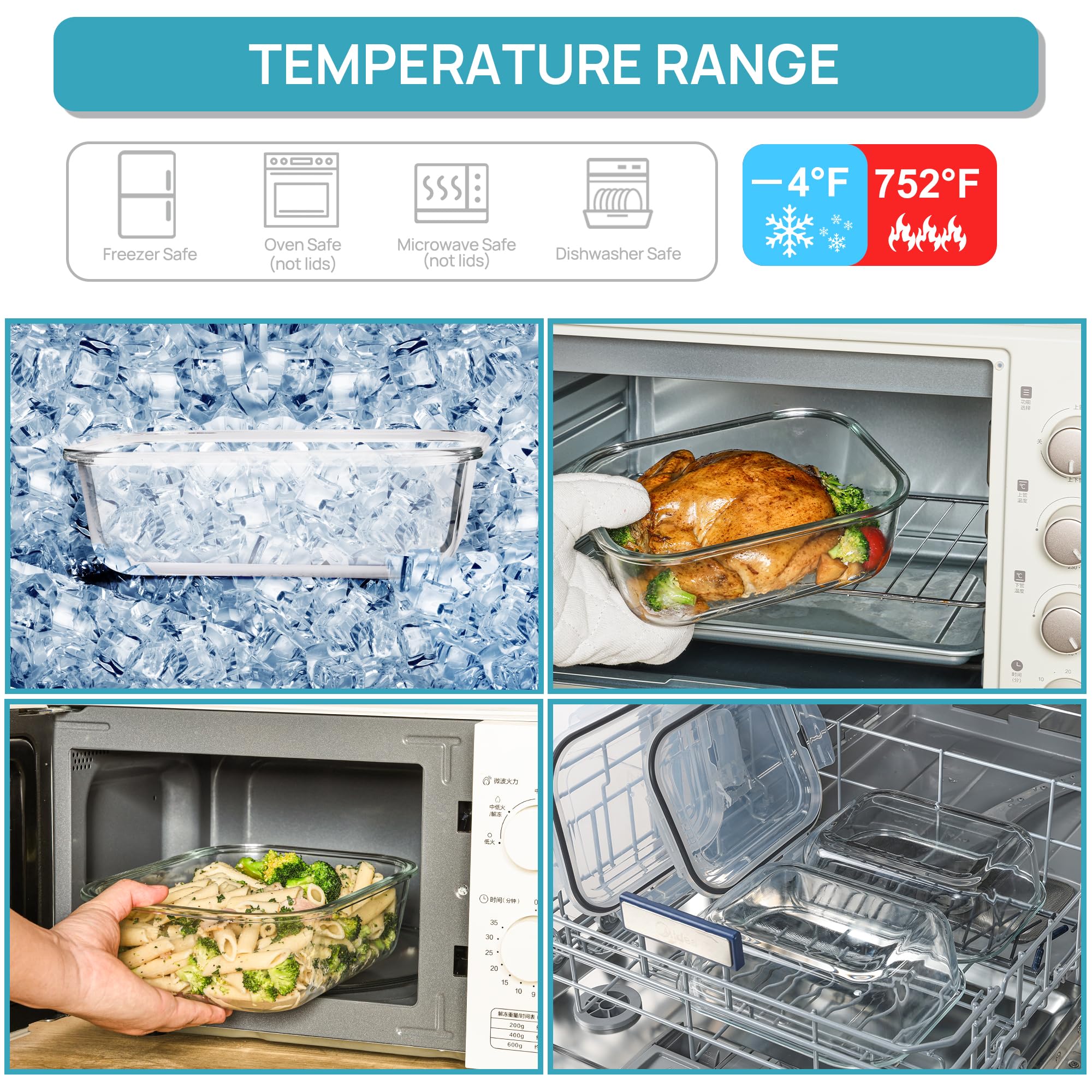 Vtopmart wide opening for scooping and pouring with ease.