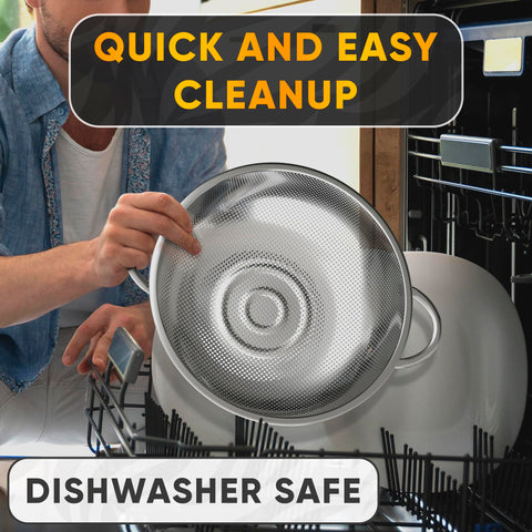 V TOWER easy-clean design simplifies rinsing and drying after meals
