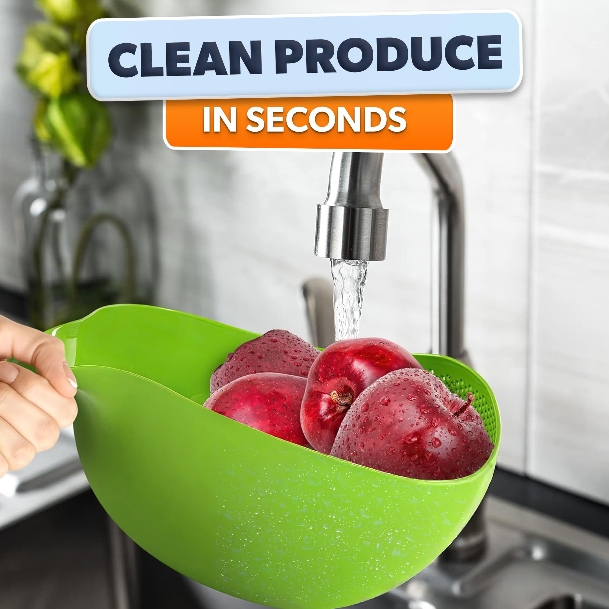 V TOWER multi-purpose-fruit-vegetable-bowl for prep tasks