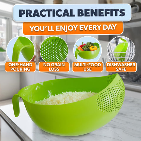 V TOWER wide-mesh-sieve for fast debris removal