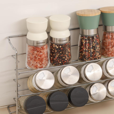 Vucchini beige kitchen grinder complements modern decor