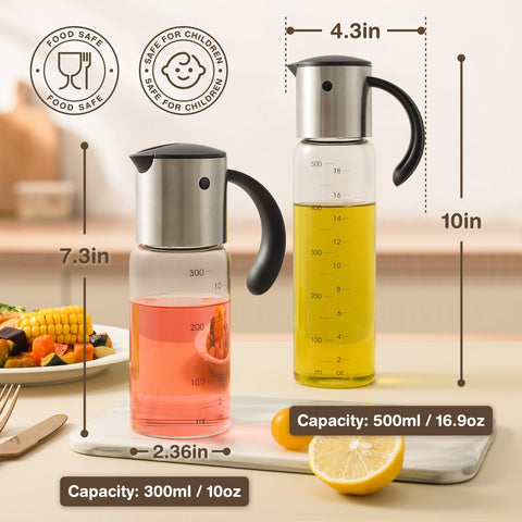 Vucchini borosilicate glass body offers durability and high temperature resistance