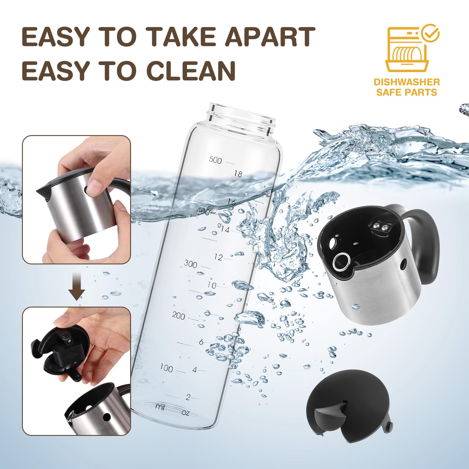 Vucchini detachable bird lid simplifies cleaning after use