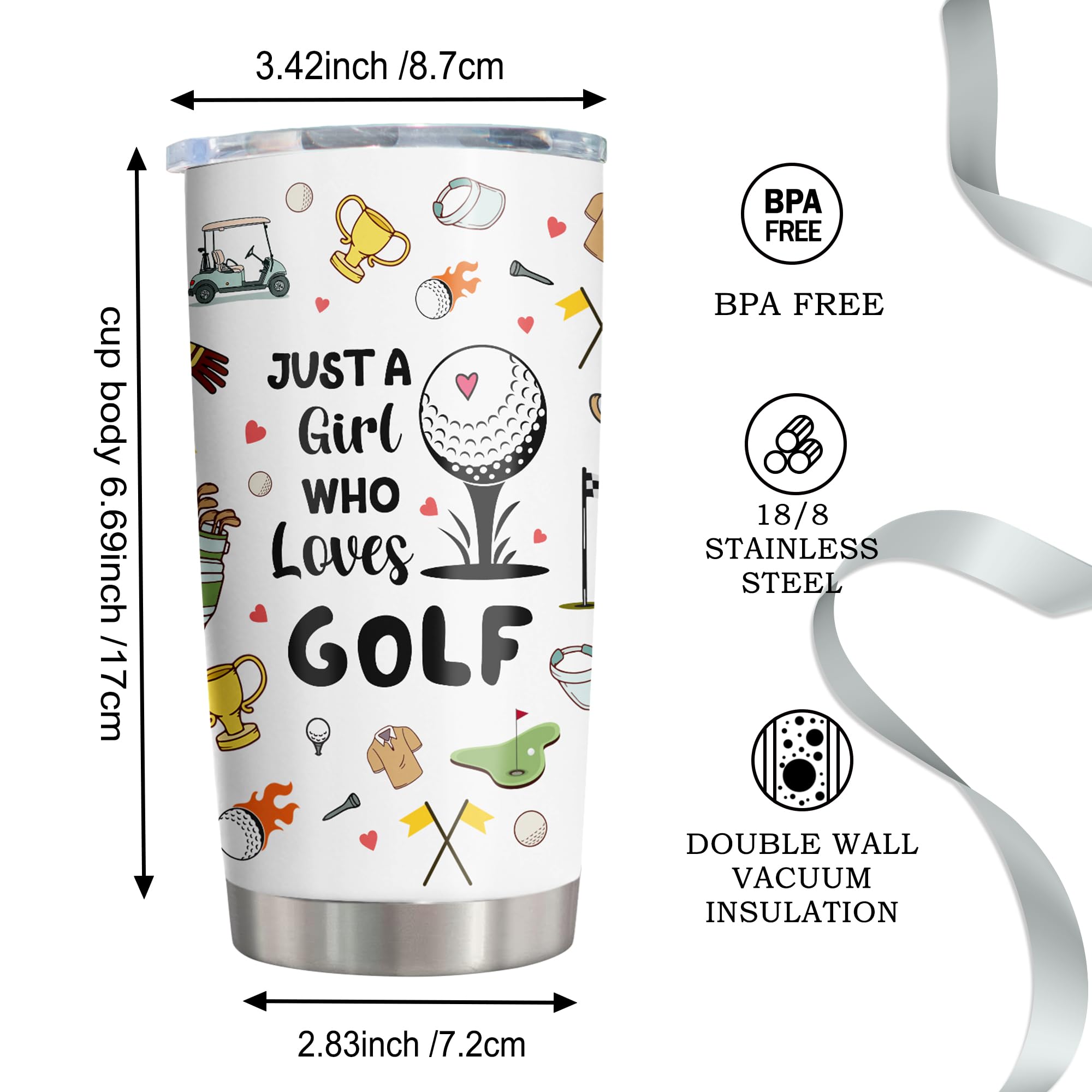 Vuxoye outdoor and indoor friendly tumbler ideal for golf trips and parties.