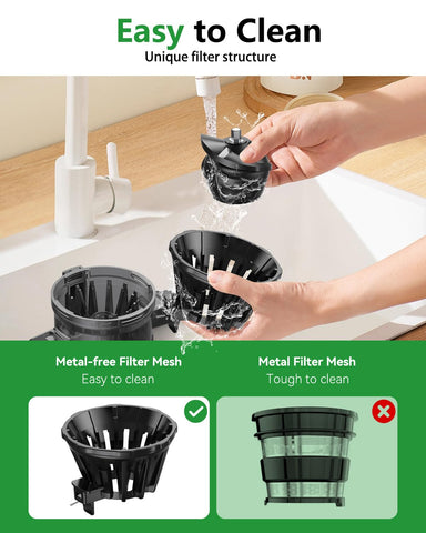 VVAKAM easy-assembly design simplifies setup and cleaning after use