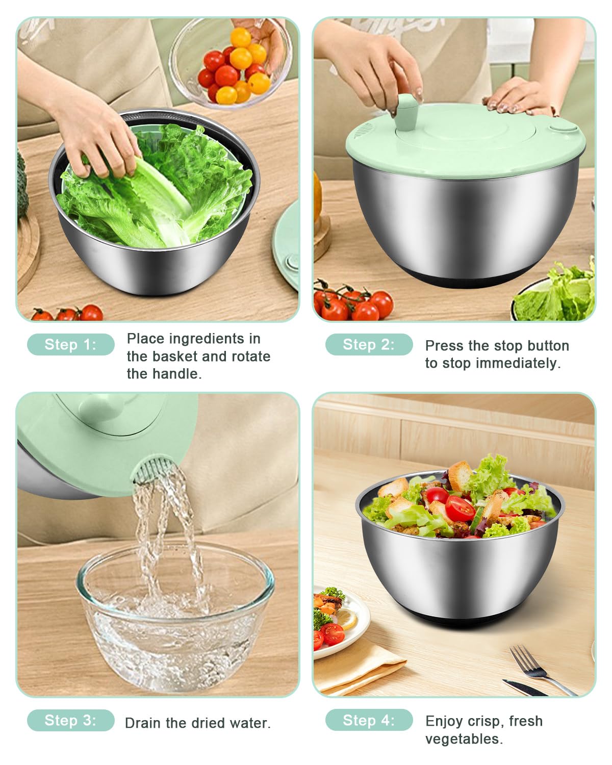 VVAKAM large capacity 5 quart bowl for 2–3 servings