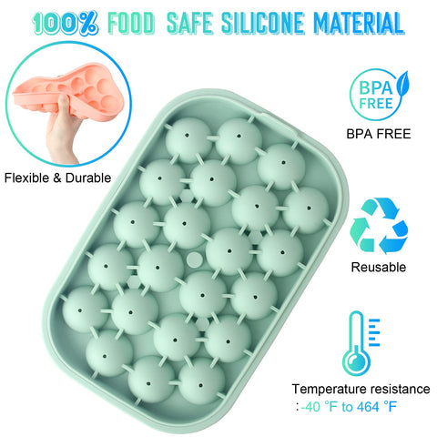 VVAYHUA two-color silicone molds for easy-release ice balls