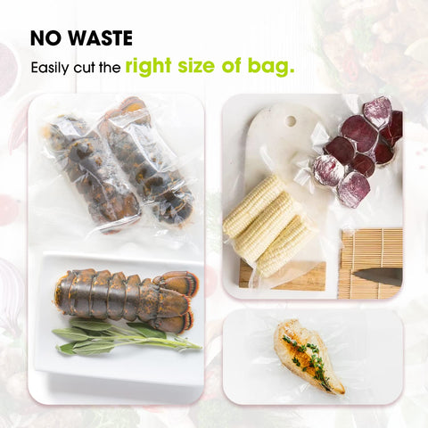 V Vesta Precision sous vide-ready vacuum bags for reliable cooking and storage
