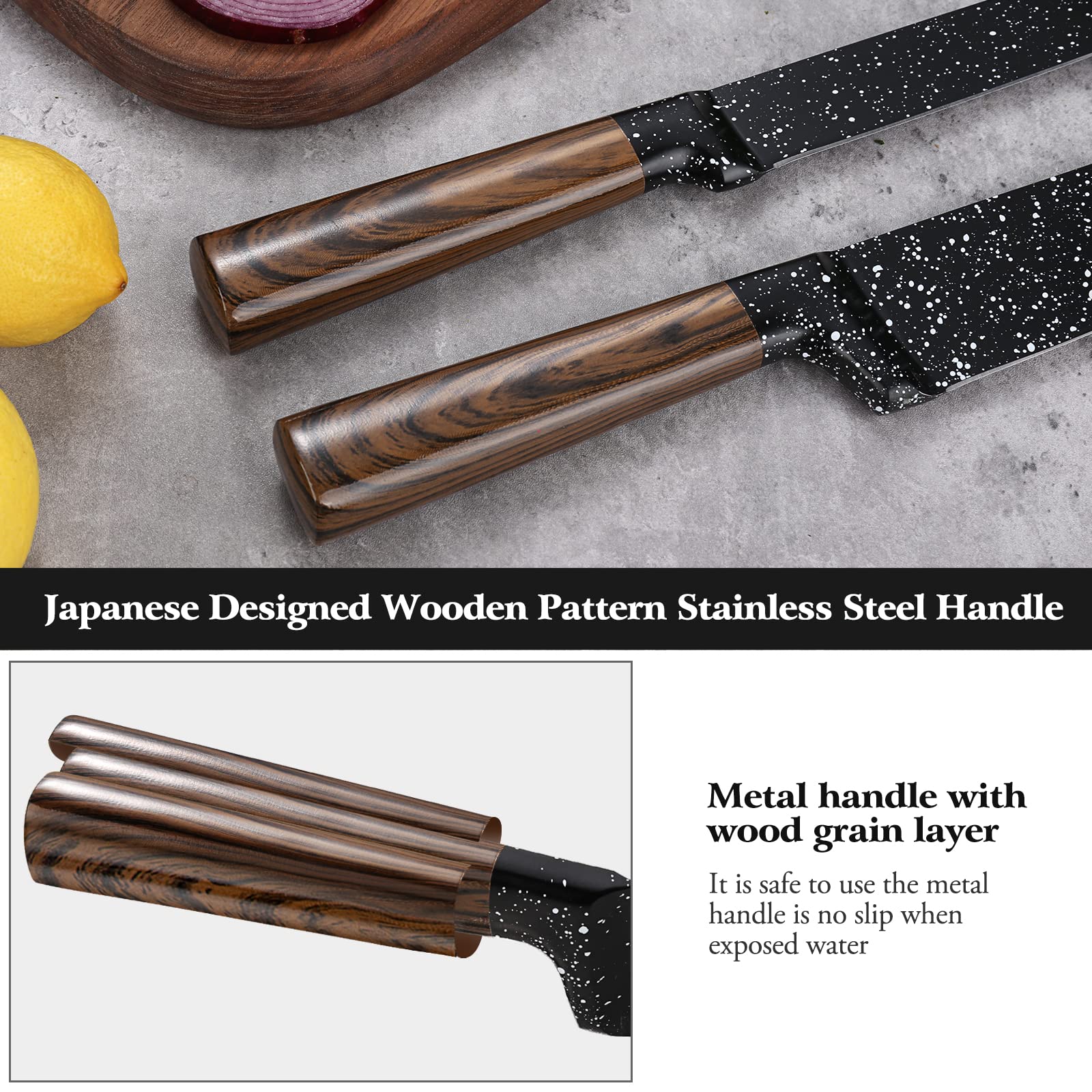Vvwgkpk 8-inch bread knife for effortless crust separation.