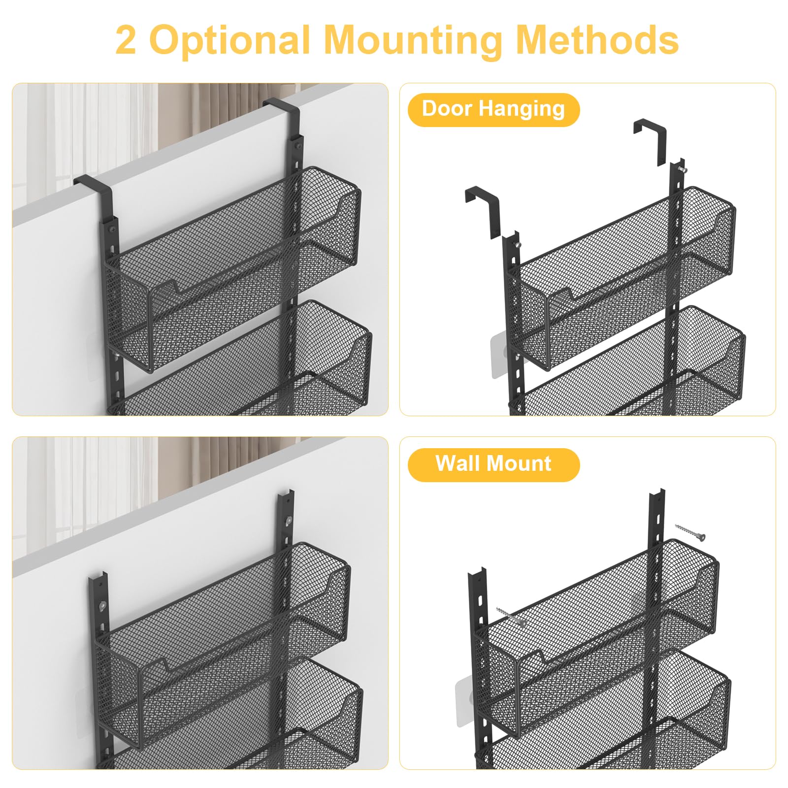 VyGrow 63-inch height storage maximizes vertical space in any room