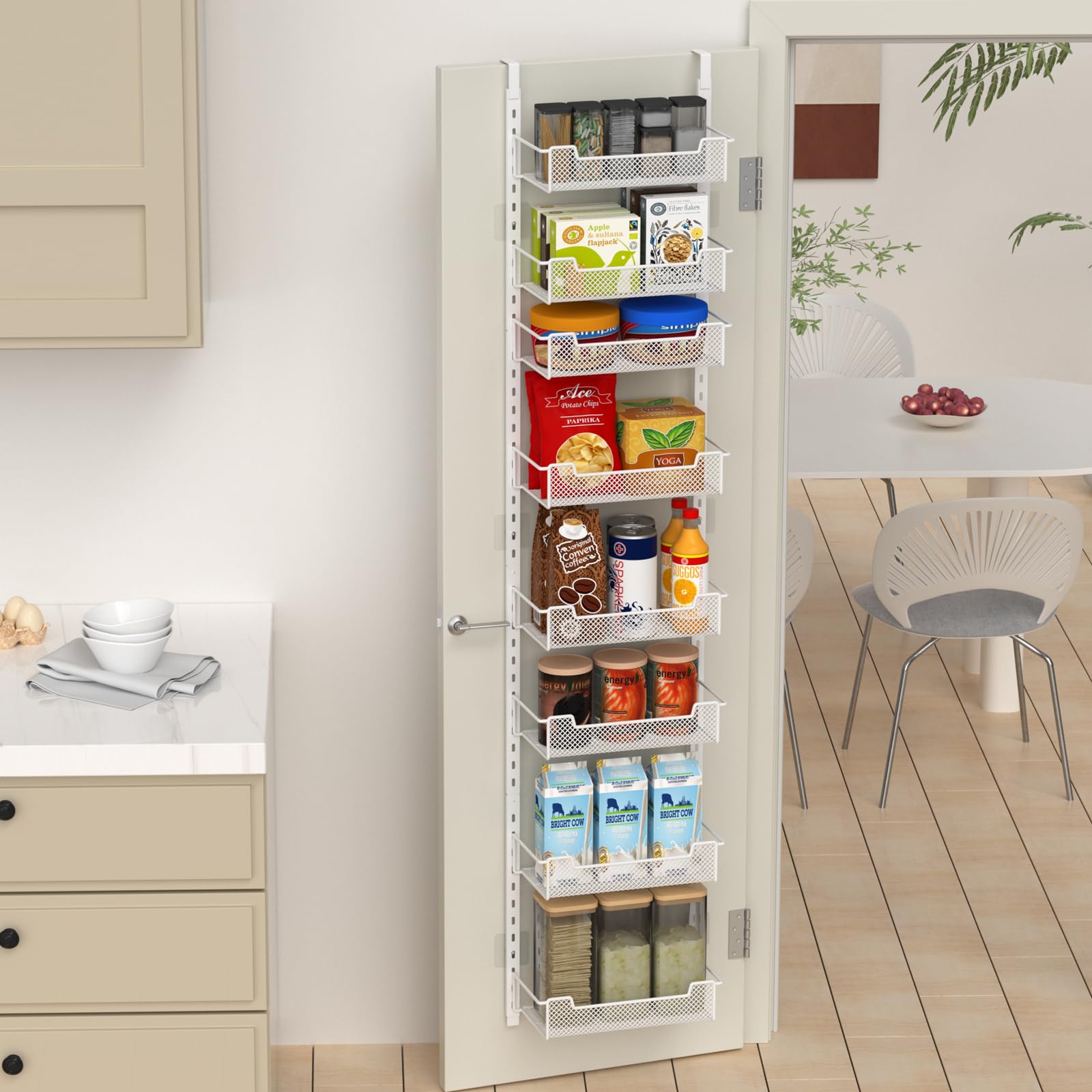VyGrow versatile storage for pantry, kitchen, bathroom, and laundry areas