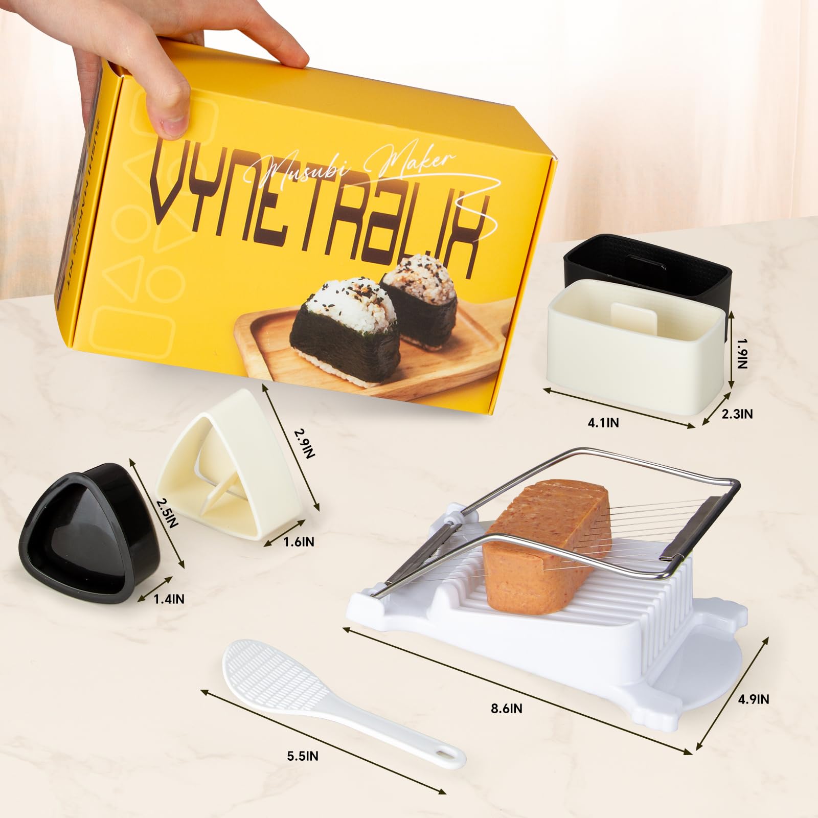 Vynetralix Luncheon Meat Slicer providing precise cuts for consistent fillings