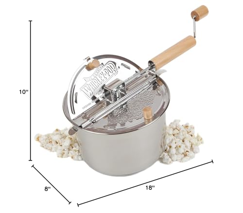 Wabash Valley Farms Whirley Pop with 25-year warranty signals long-term use