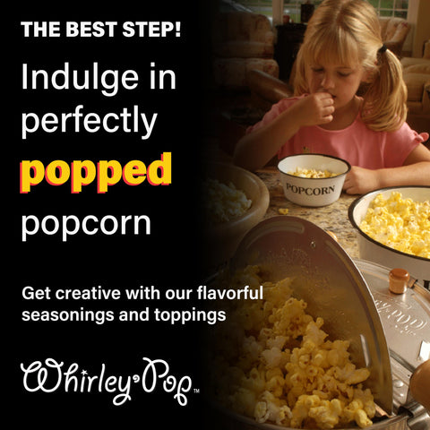 Wabash Valley Farms Whirley-Pop delivers three-minute pops.