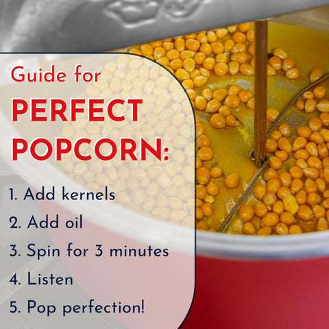 Removable Whirley Pop lid with quick-release clips for easy cleanup