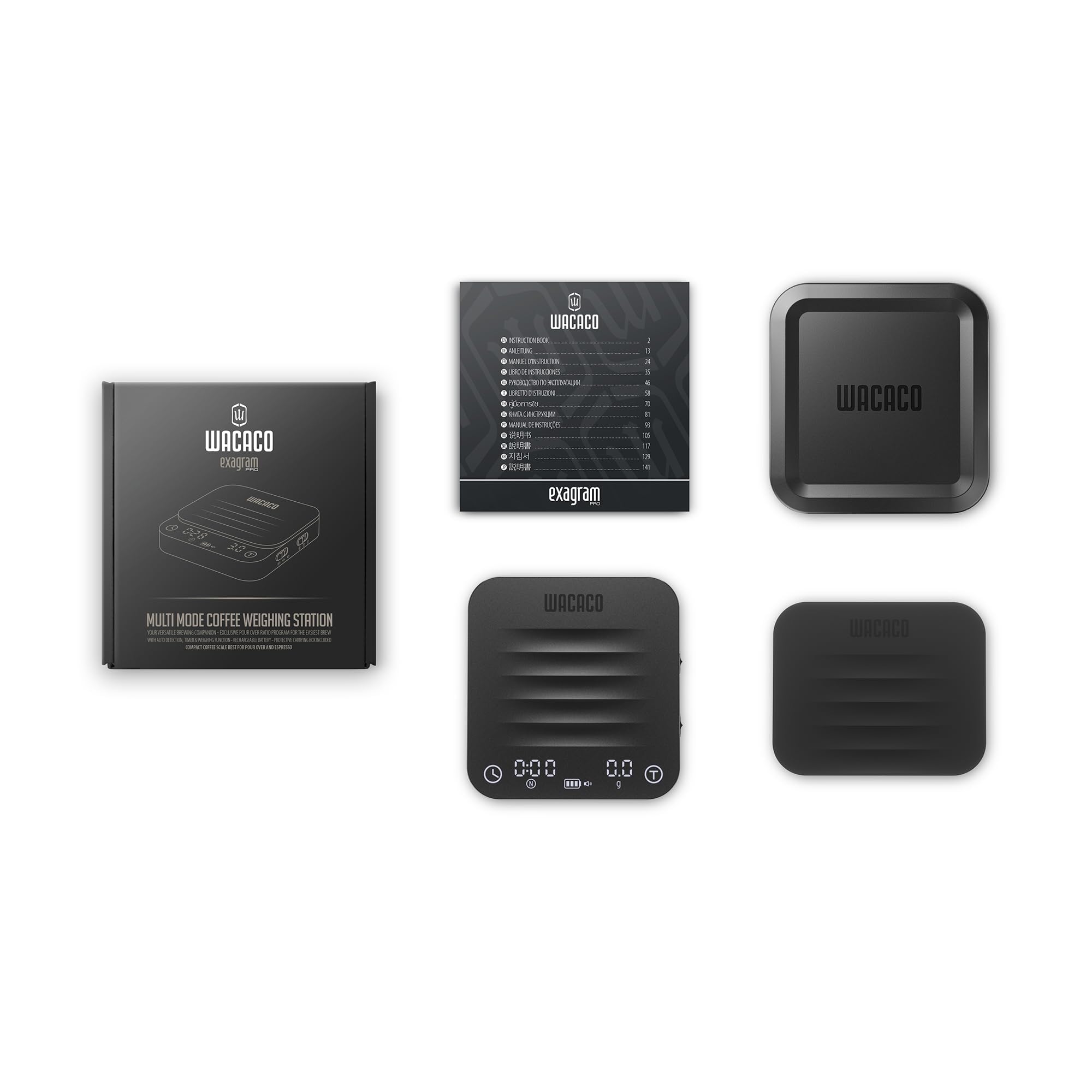 WACACO Exagram Pro comes with a protective transport box for travel.