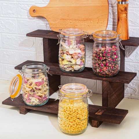 WACOI BPA-free, lead-free glass jar for safe daily use