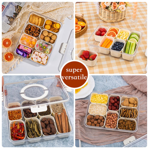 WACOI charcuterie container ideal for candies, fruits, and nuts