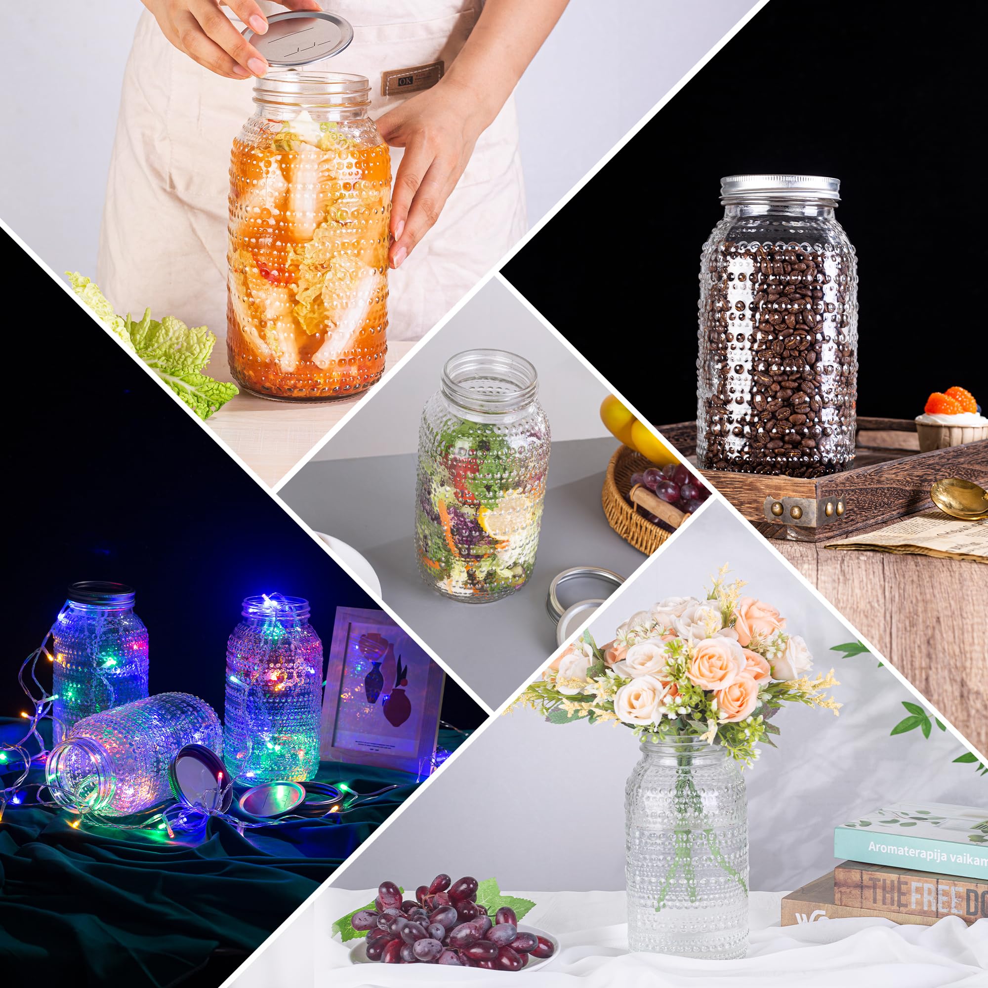 WACOI jars support meal prep, jams, sauces, and snacks.