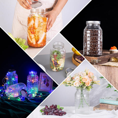 WACOI jars support meal prep, jams, sauces, and snacks.