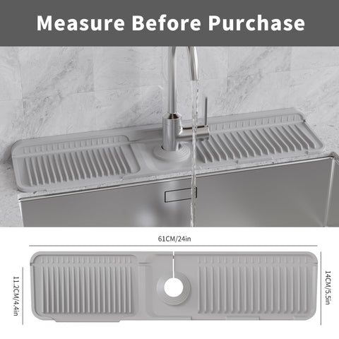 WAFT YEARN silicone drip catcher tray keeps countertops dry.