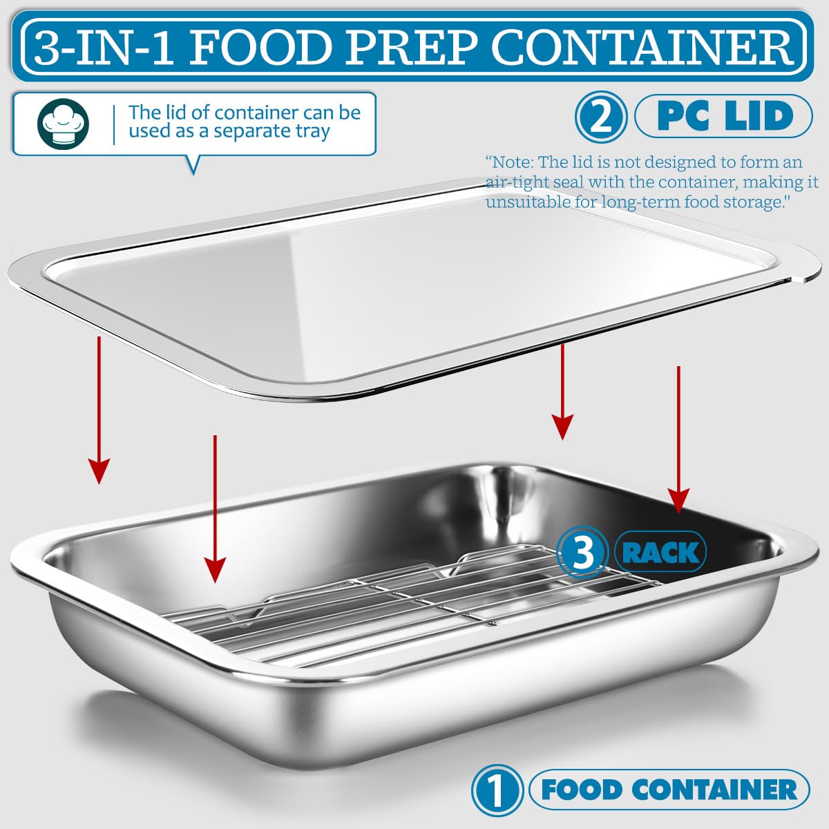 Wagensteiger transparent lid reveals contents for quick reheating.