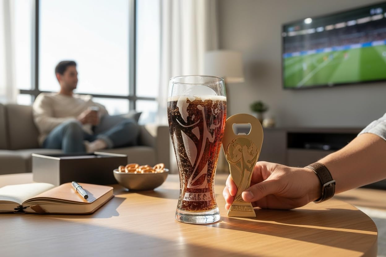 Sleek Wagon International trophy bottle opener with durable finish for long-lasting use.