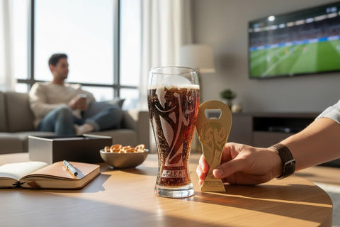 Sleek Wagon International trophy bottle opener with durable finish for long-lasting use.